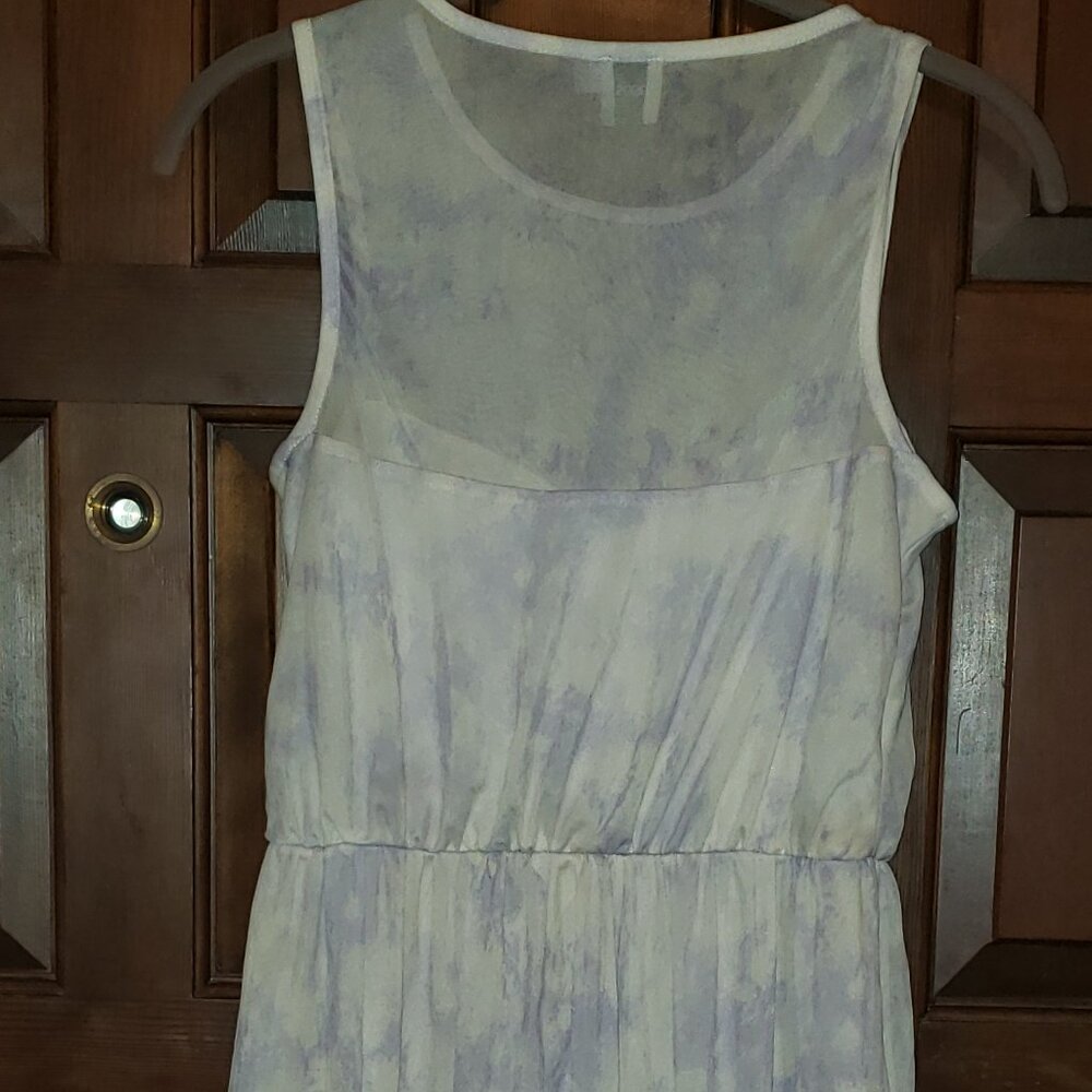 Ladies' Asos size 4 summer dress; gently used; sleeveless; low/high hem length
